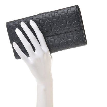 Gucci Microguccissima Continental Flap Wallet Navy 2 of 9