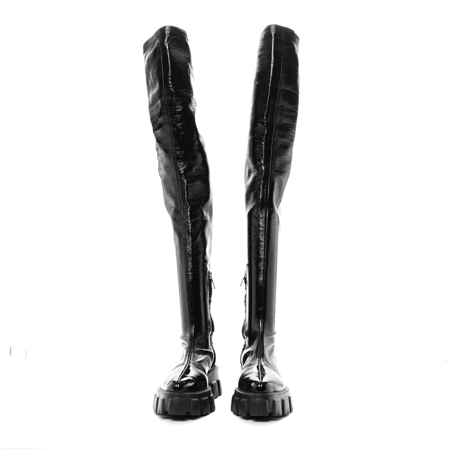 Patent Naplak Tech Monolith 55mm Over The Knee Boots 39 Black