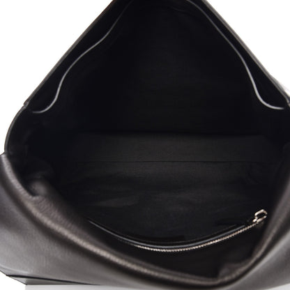 Givenchy Waxy Grained Calfskin Medium Pandora Pure Flap Bag Black 6 of 10