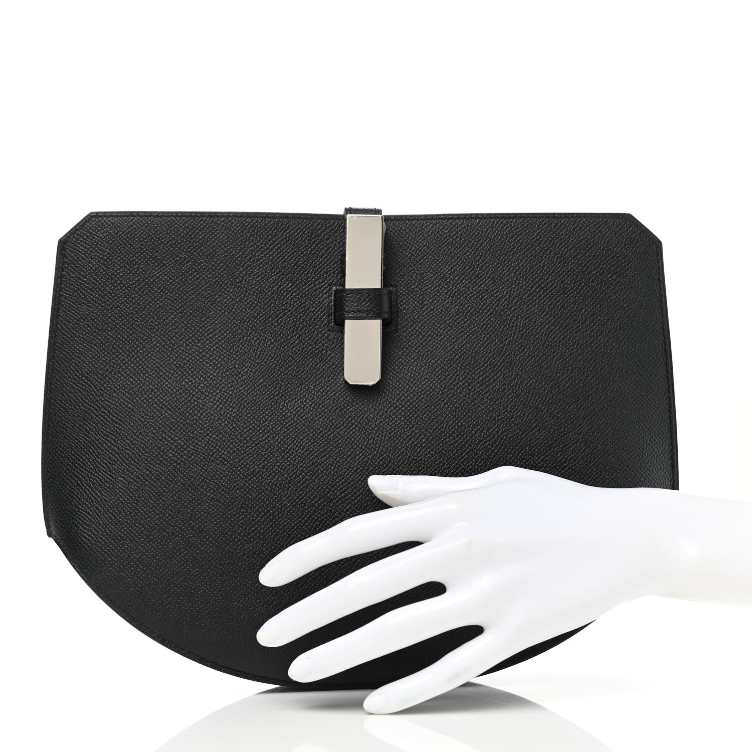 Hermes Vache Hunter Baton de Craie Pochette Black 2 of 8