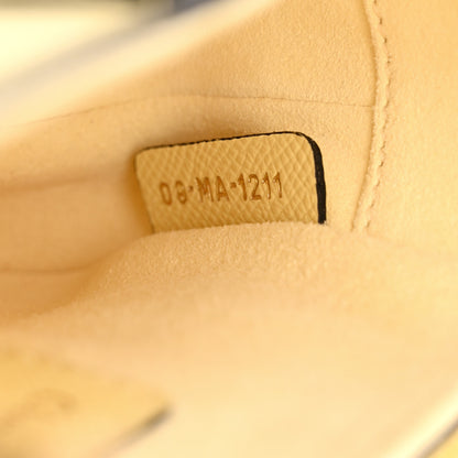 Christian Dior Grained Calfskin Mini Saddle Bag Yellow 7 of 11