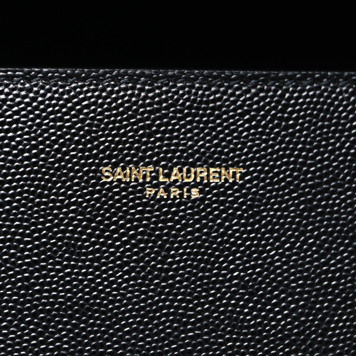 Saint Laurent Grain de Poudre Mini Classic Monogram Cassandra Top Handle Black Rouge Legion 7 of 11