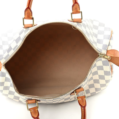 Louis Vuitton Damier Azur Speedy 35 5 of 9
