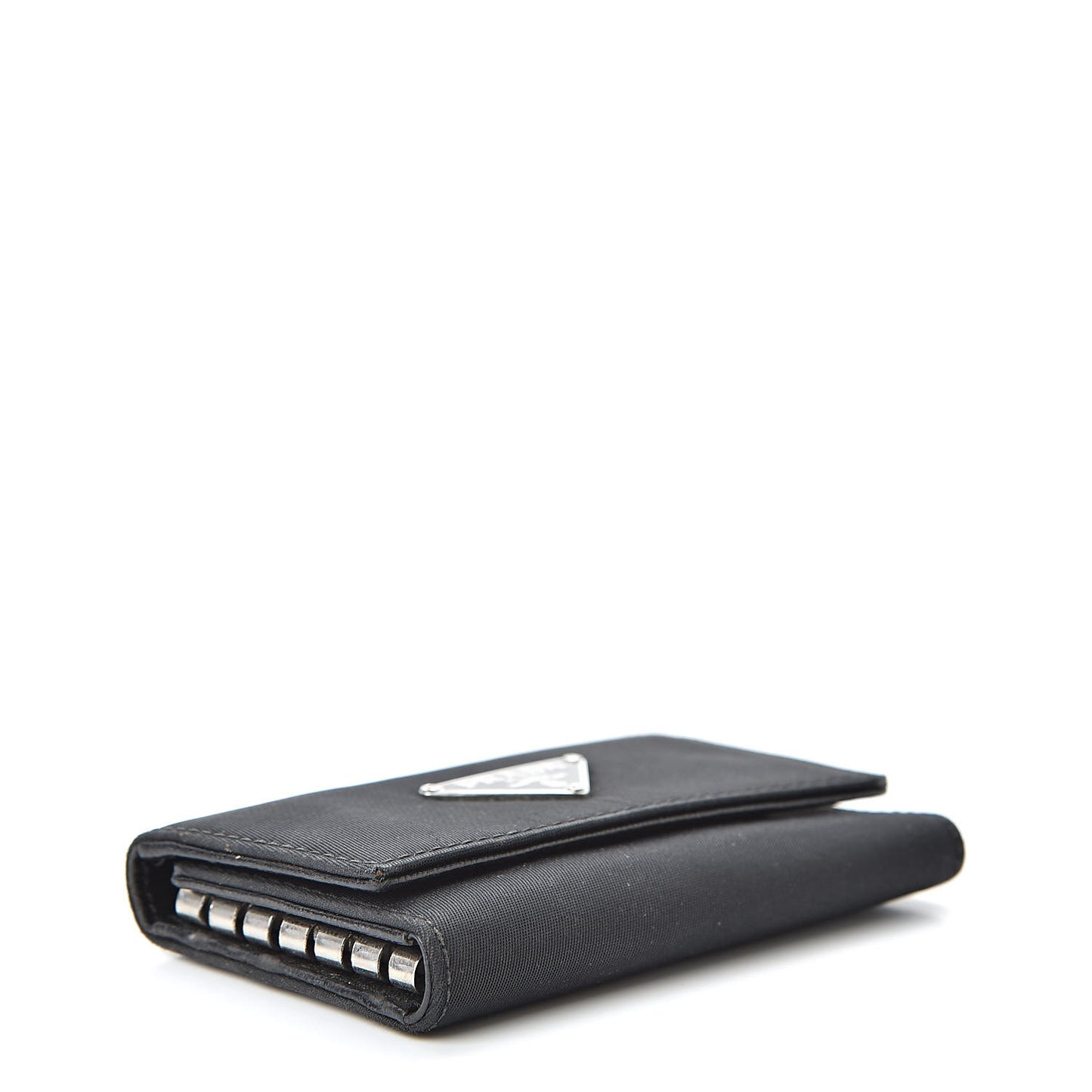 Tessuto Nylon 6 Key Holder Black