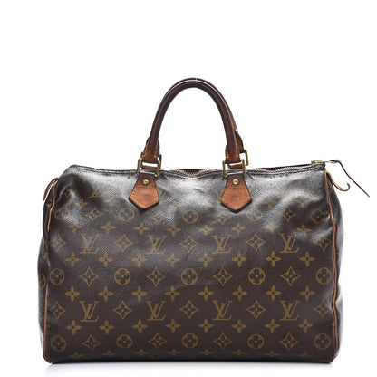 Louis Vuitton Monogram Speedy 35 1 of 24