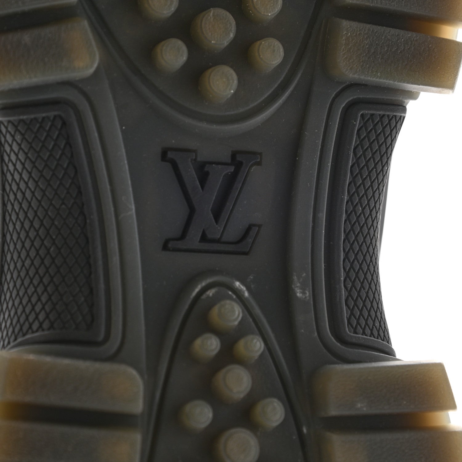 Louis Vuitton Calfskin Monogram 2054 Trail Sneakers 9 Black Multicolor 7 of 9