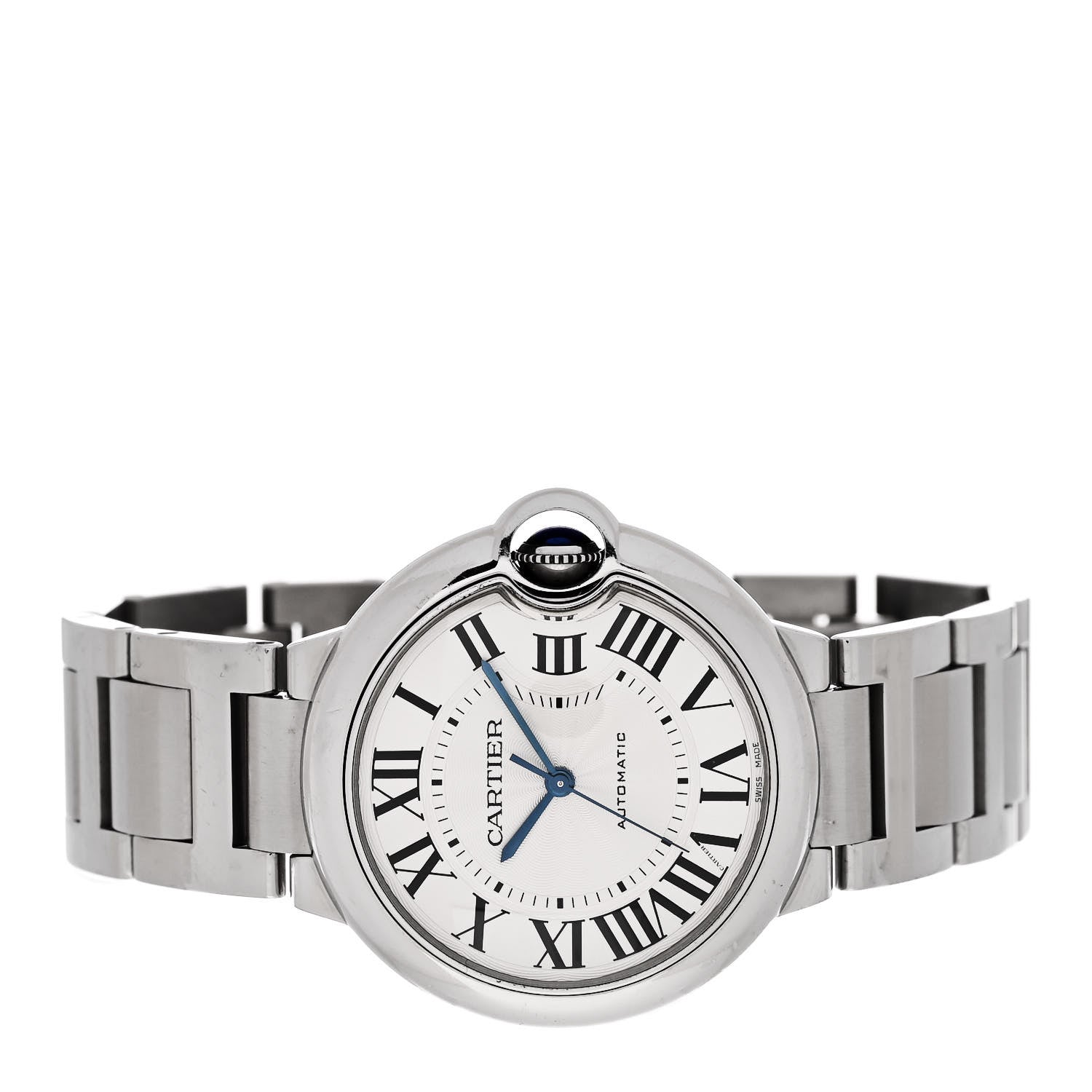 Cartier Stainless Steel 36mm Ballon Bleu De Cartier Automatic Watch 2 of 5