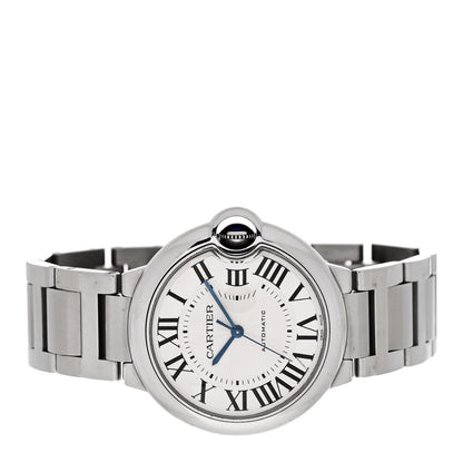 Cartier Stainless Steel 36mm Ballon Bleu De Cartier Automatic Watch 2 of 5