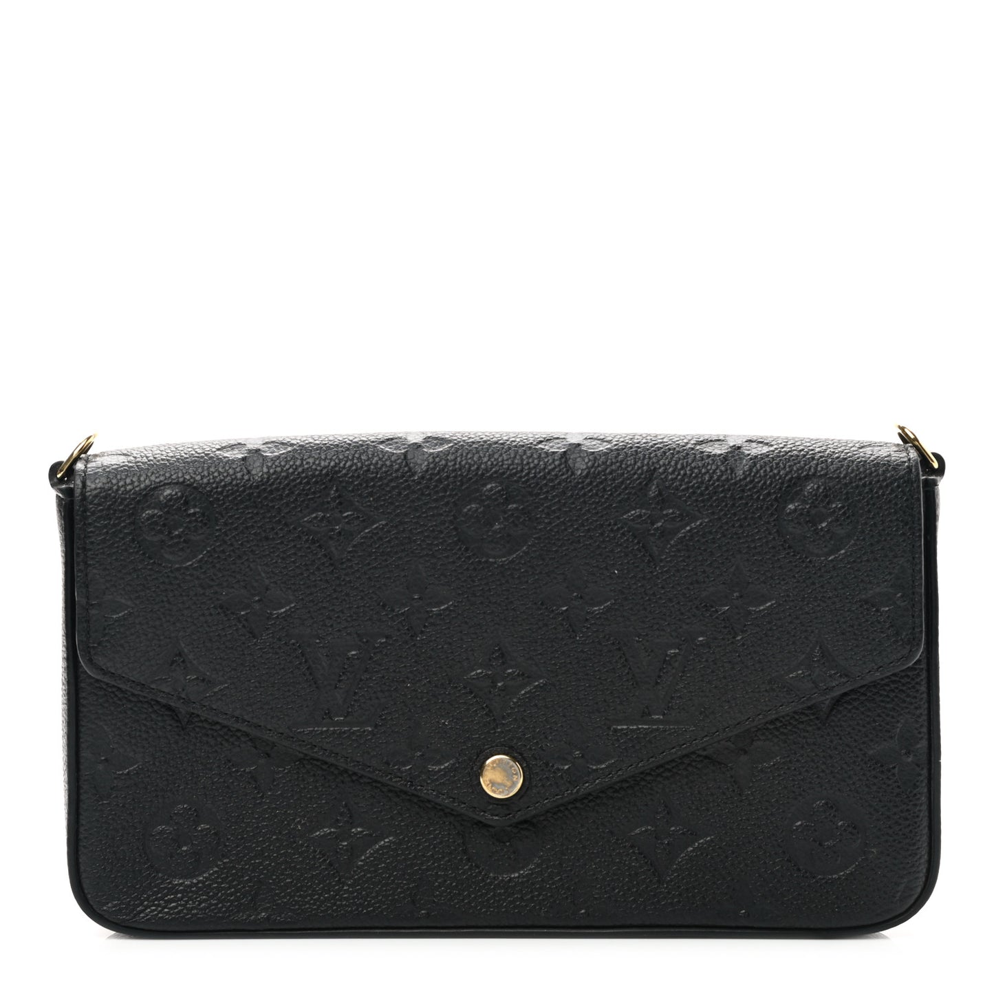 Empreinte Pochette Felicie Chain Wallet Black