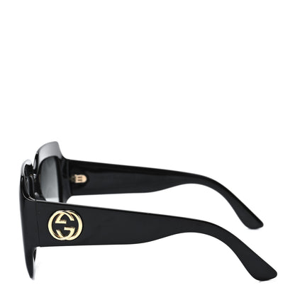 Gucci Acetate Square Frame Sunglasses GG0053S Black 3 of 6