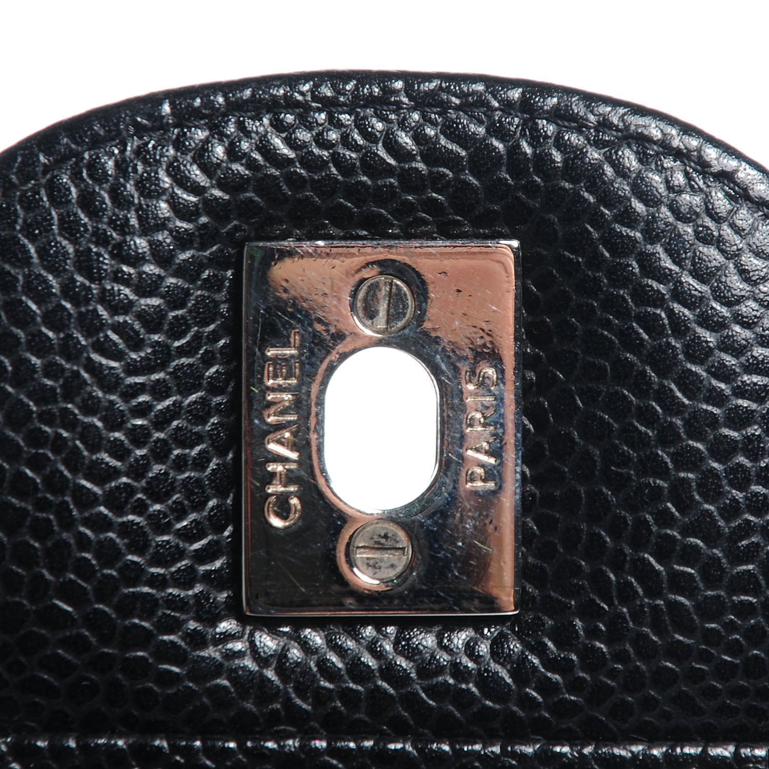 Chanel Caviar Jumbo Single Flap Black 6 of 8