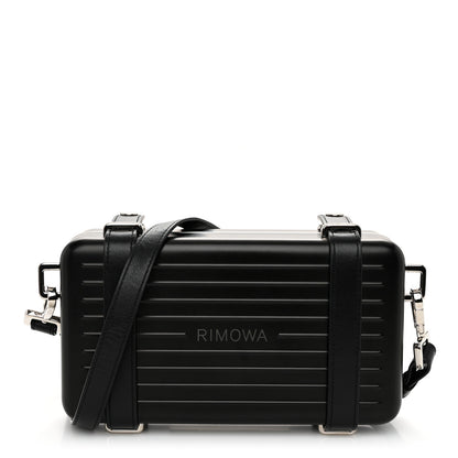 Christian Dior X RIMOWA Aluminum Personal Clutch On Strap Black 1 of 11