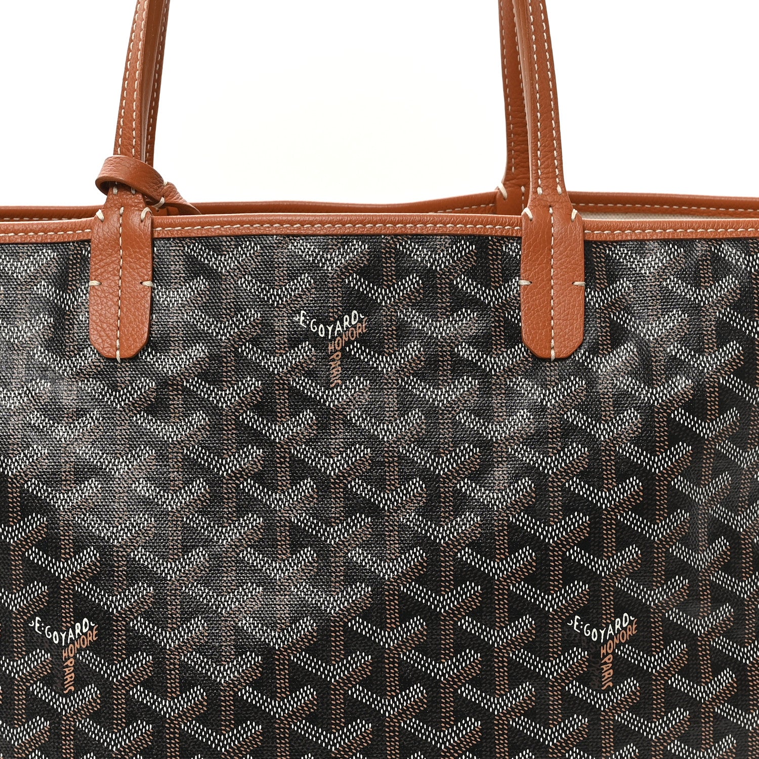 Goyard Goyardine Saint Louis PM Black Gold 8 of 12