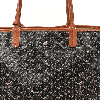 Goyard Goyardine Saint Louis PM Black Gold 8 of 12