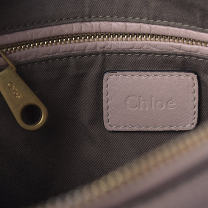 Chloe Calfskin Medium Marcie Satchel Anemone Pink 9 of 10