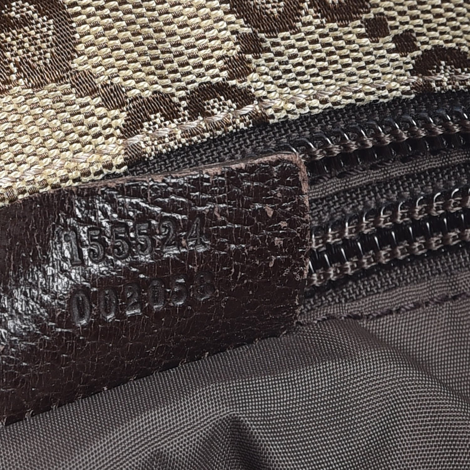Gucci Monogram Web Large Diaper Tote Brown 7 of 18