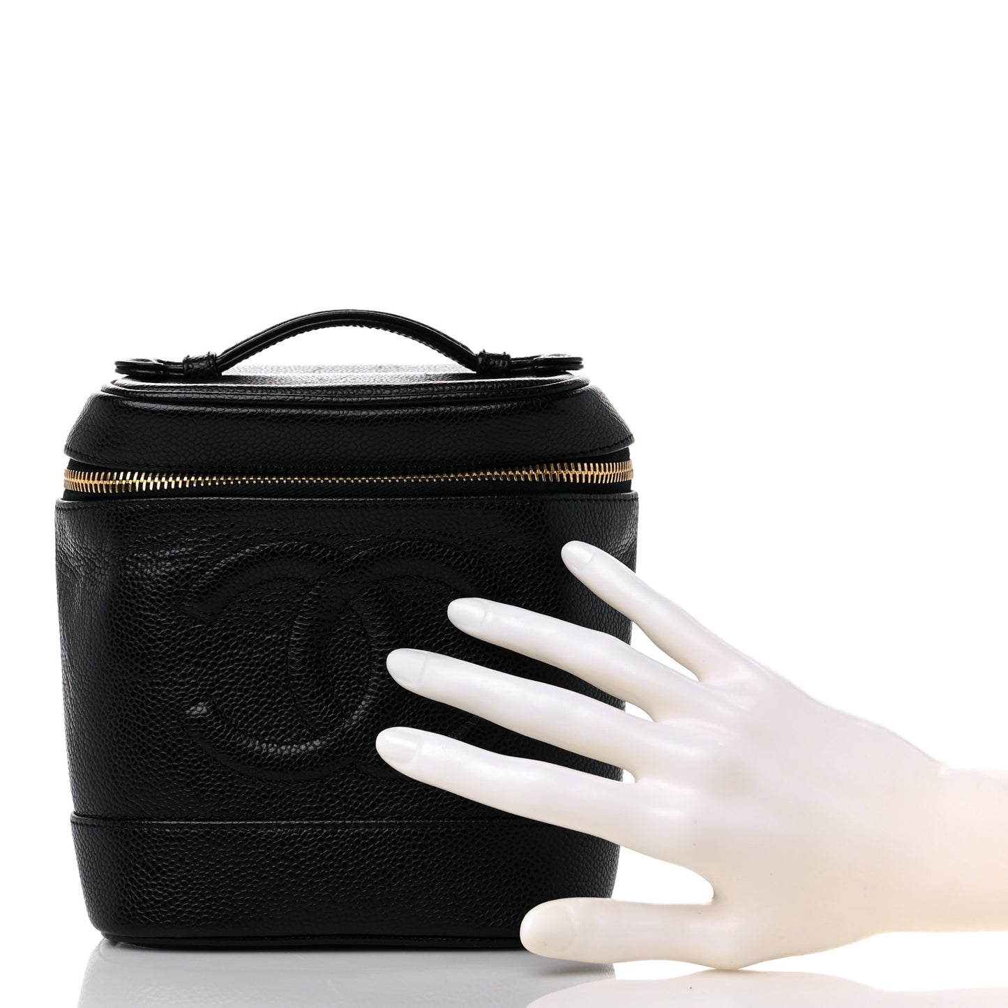 Caviar Vanity Cosmetic Case Black