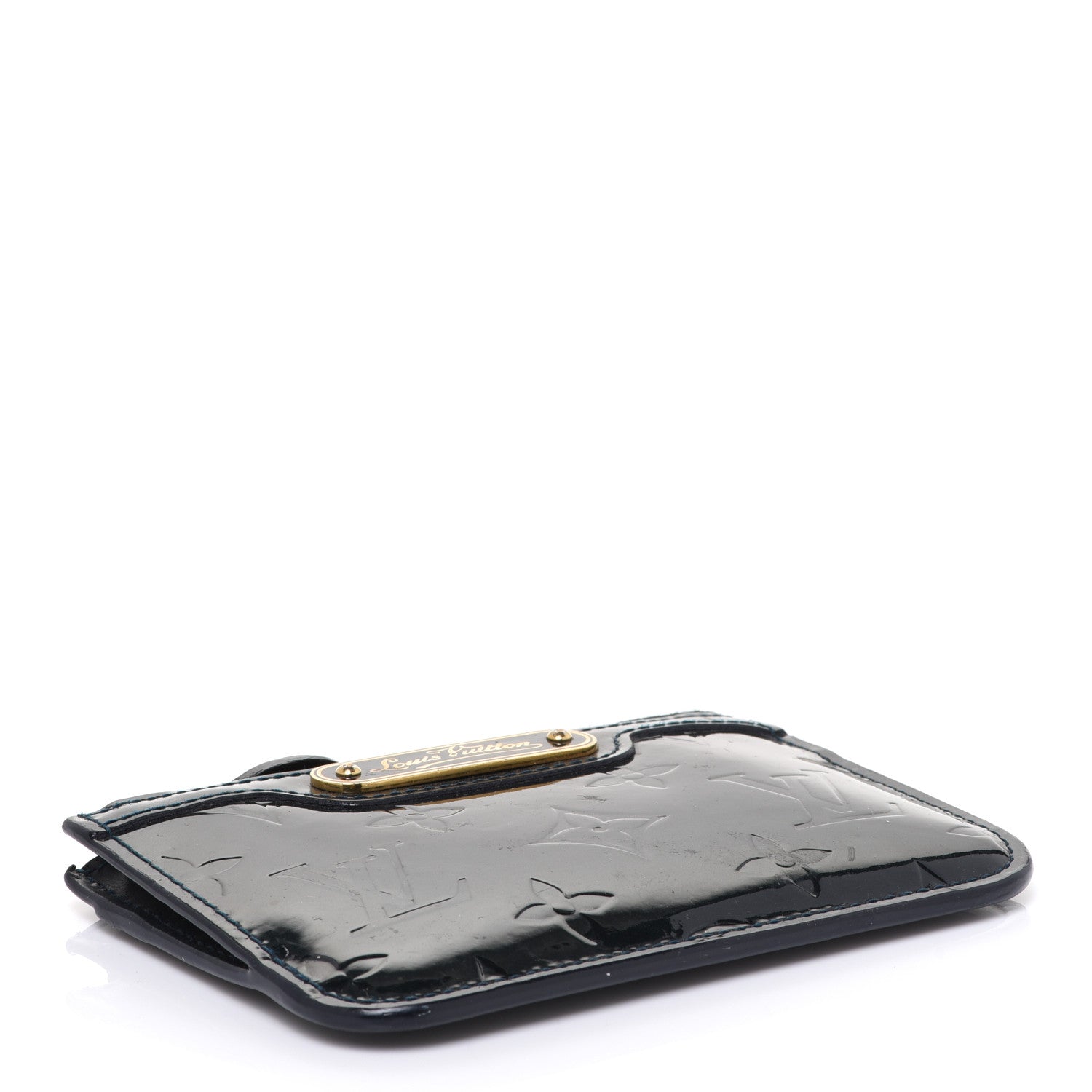 Louis Vuitton Vernis Key Pouch Blue Nuit 4 of 11