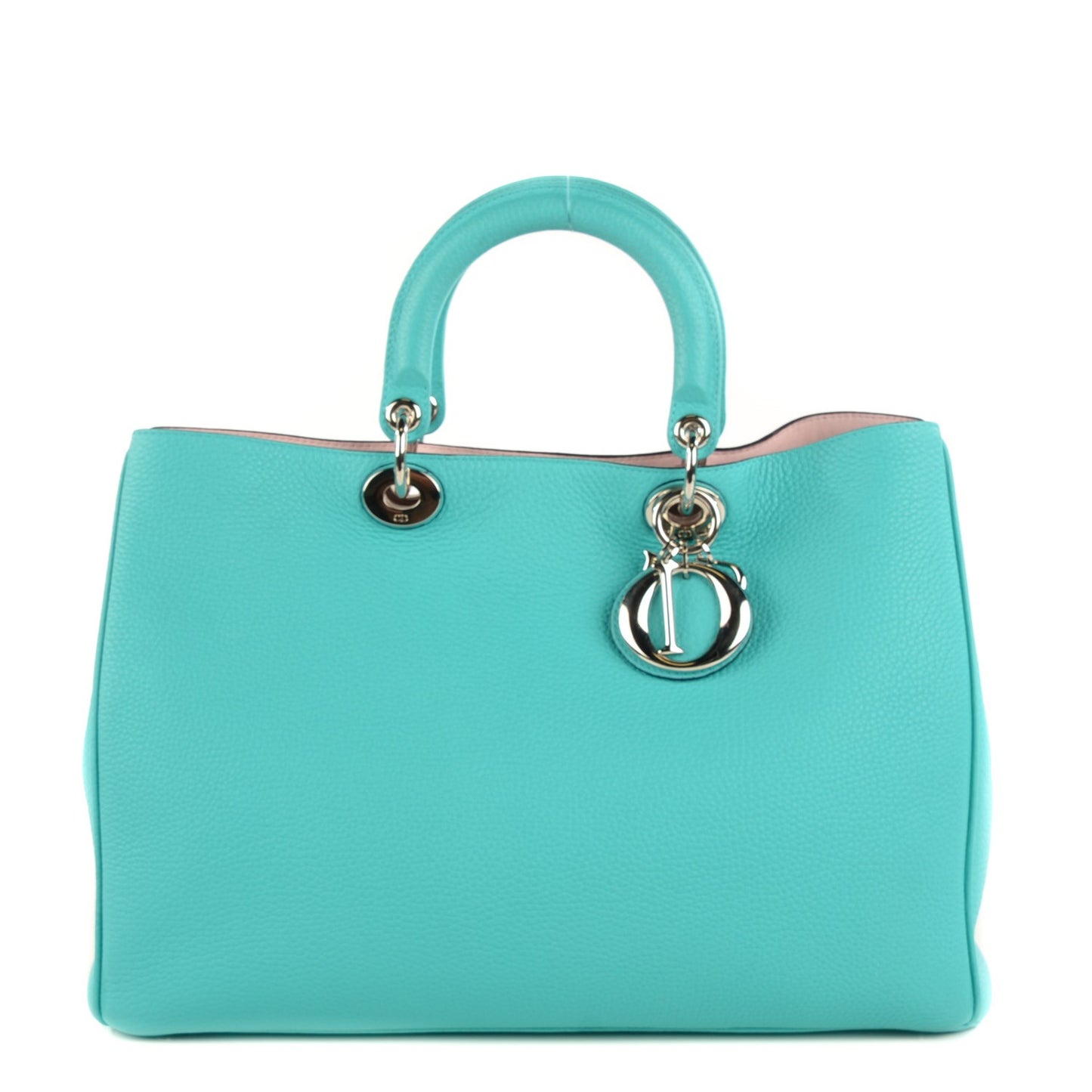 Bullcalf Large Diorissimo Tote Turquoise