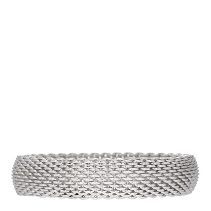 Tiffany Sterling Silver Somerset Mesh Bracelet 2 of 3