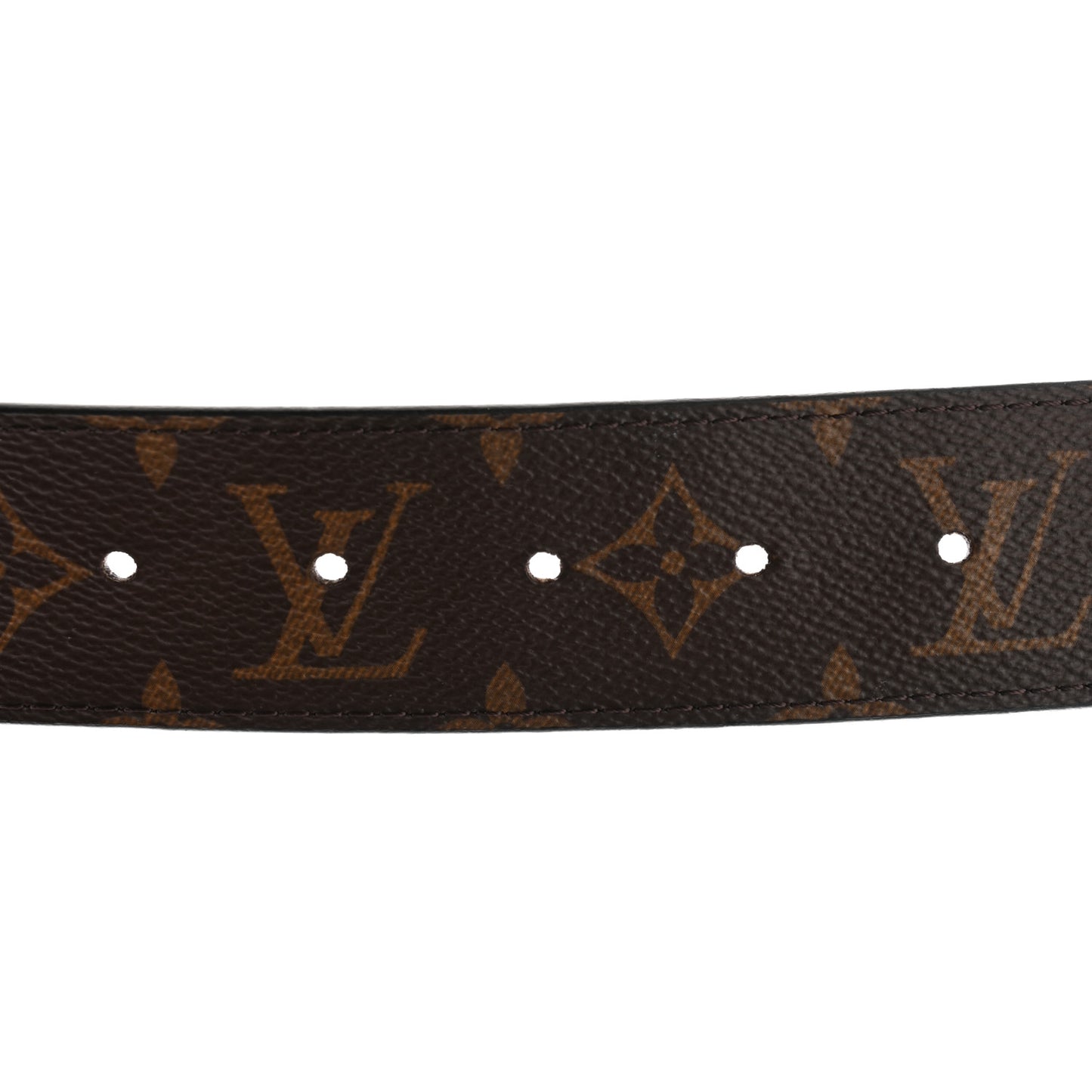Calfskin Monogram 40mm Spray LV Reversible Belt 100 40