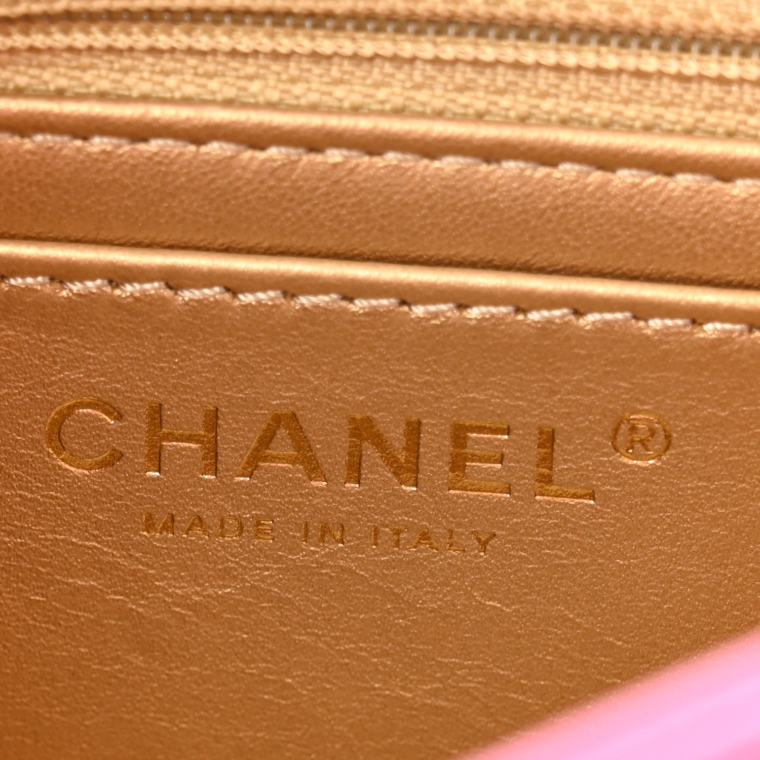 Chanel Lambskin Quilted Mini Rectangular Pearl Crush Flap Pink 6 of 10