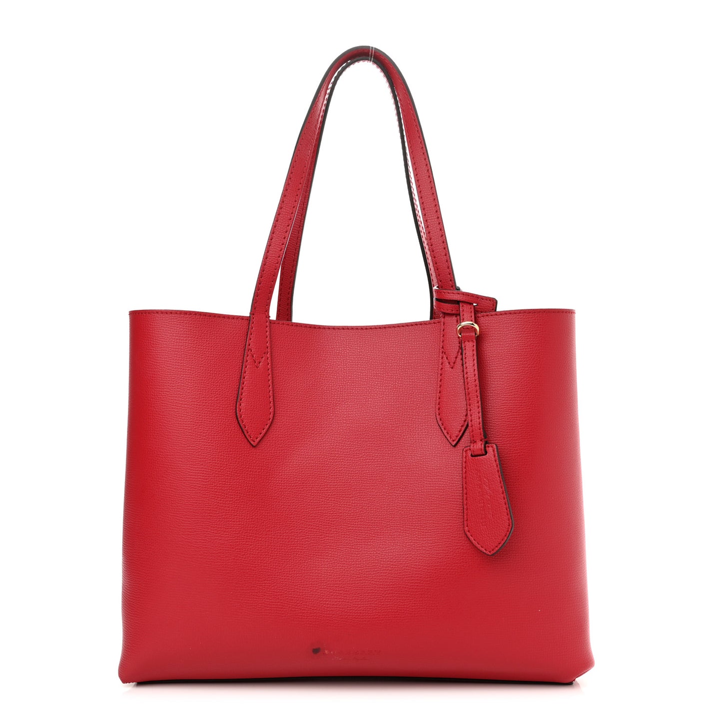 Haymarket Check Medium Reversible Tote Red
