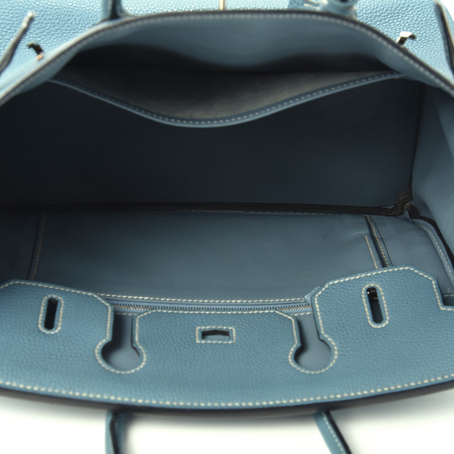 Togo Birkin 30 Blue Jean