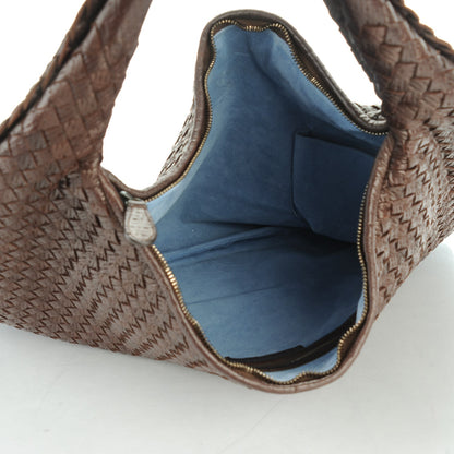 Bottega Veneta Intagli Intrecciato Large Veneta Hobo Brown Coffee 5 of 8