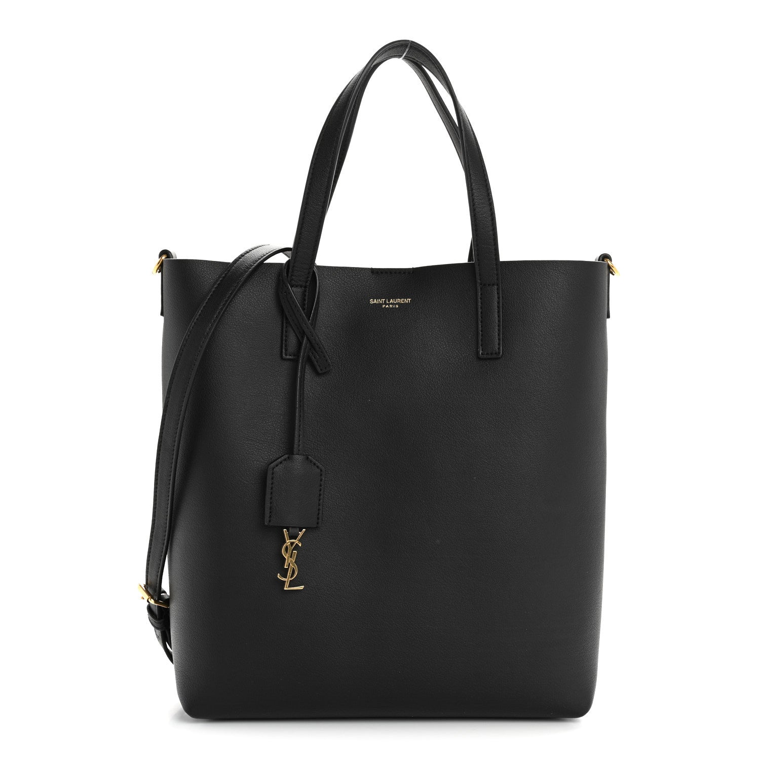 Saint Laurent Calfskin Toy Shopping Tote Black 1 of 13