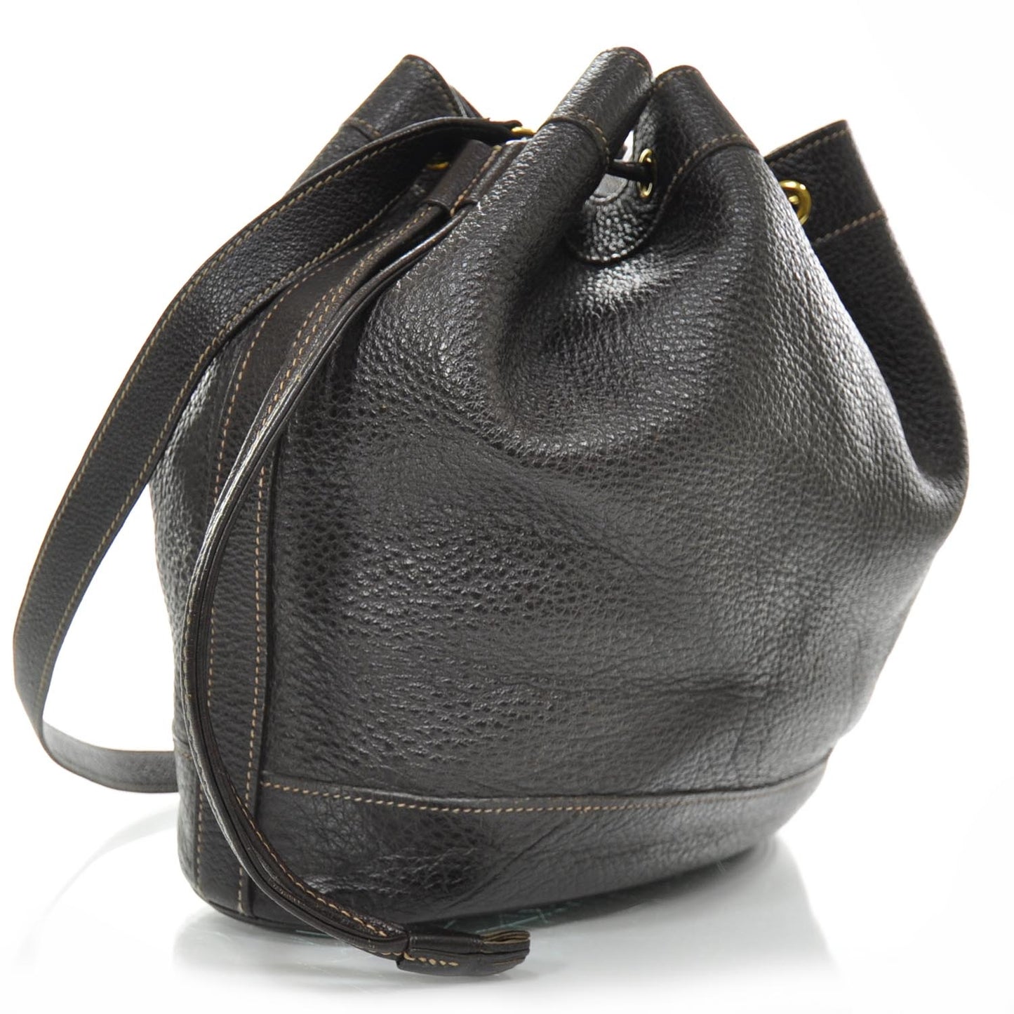 Togo Market 27cm Drawstring Shoulder Bag Ebene
