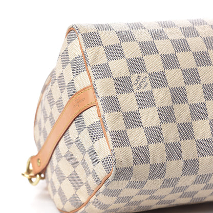 Louis Vuitton Damier Azur Speedy Bandouliere 25 10 of 17