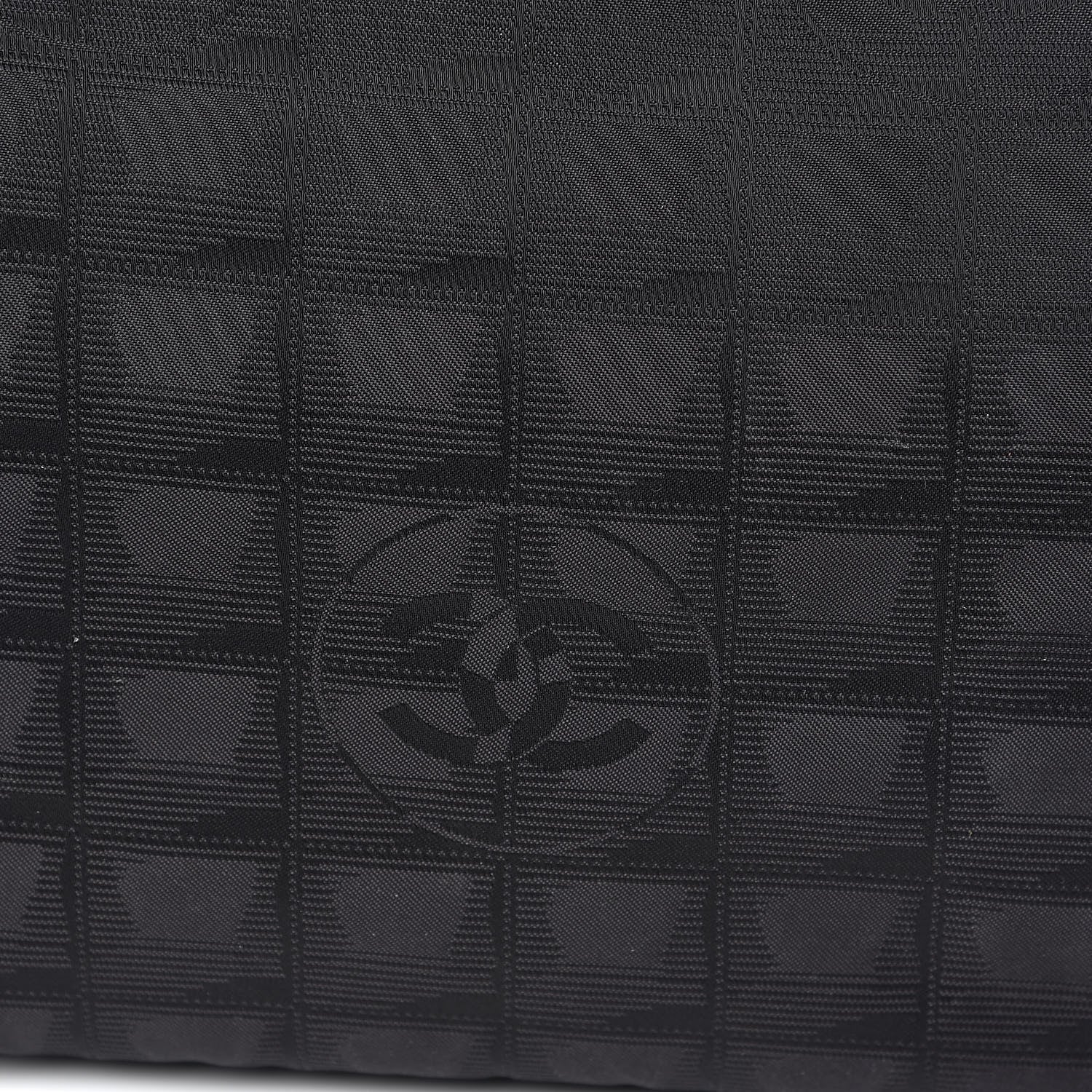 Chanel Nylon Large Travel Tote Black 12 of 12