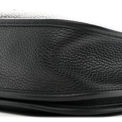 Hermes Taurillon Clemence EVELYNE III PM Black 10 of 11