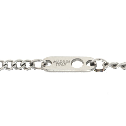 Louis Vuitton Metal LV Instinct Necklace Silver Multicolor 7 of 9