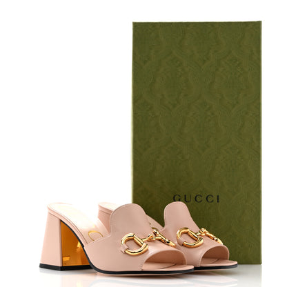 Gucci Nappa Horsebit 75mm Slide Sandals 36 Skin Rose 12 of 12