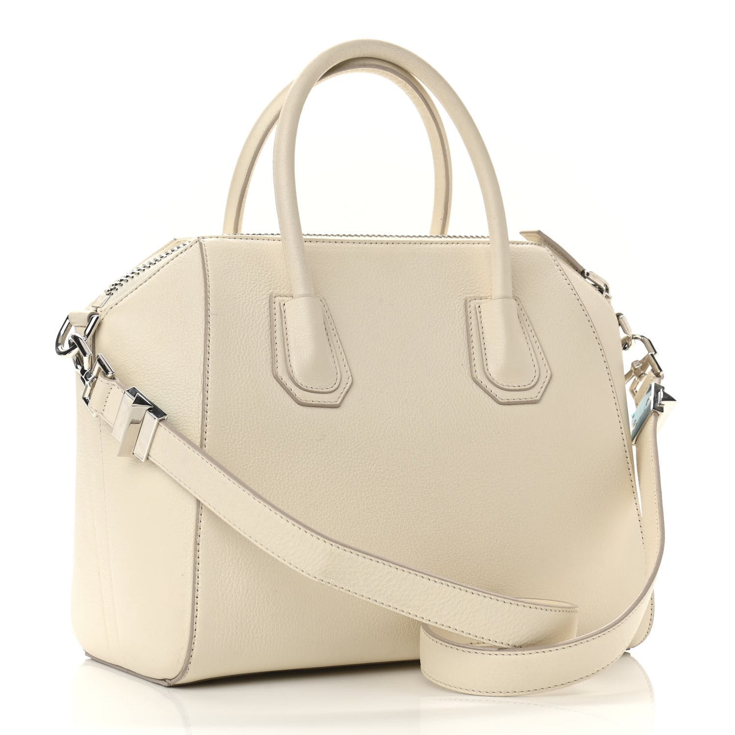 Sugar Goatskin Small Antigona Off White