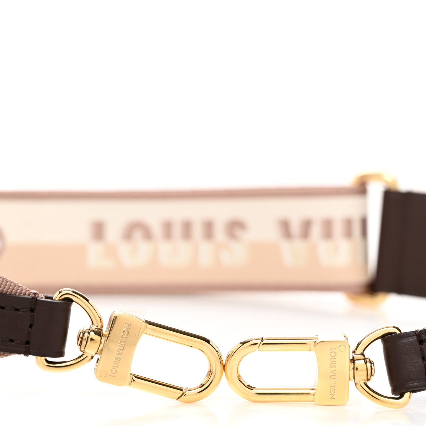 Jacquard Speedy Bandouliere 20 Shoulder Strap Beige Brown