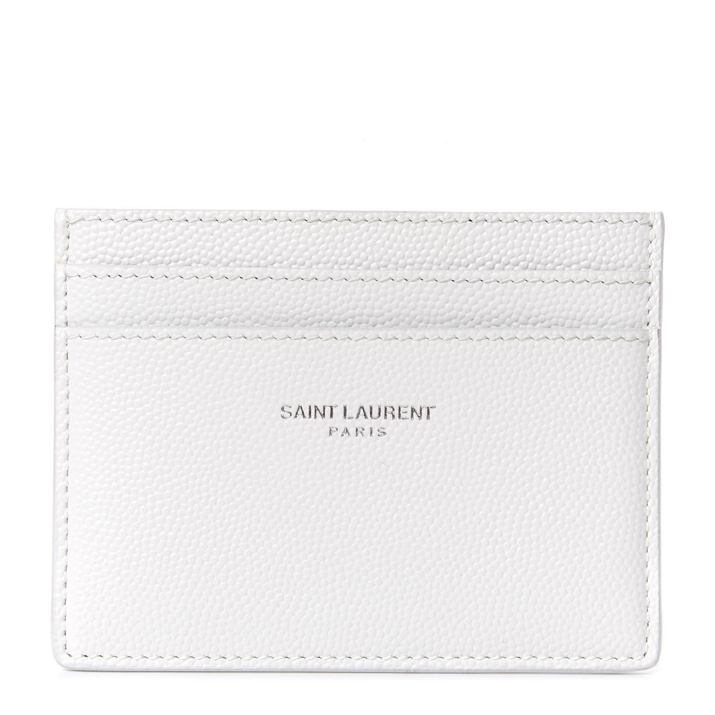 Grain de Poudre Credit Card Case Icy White