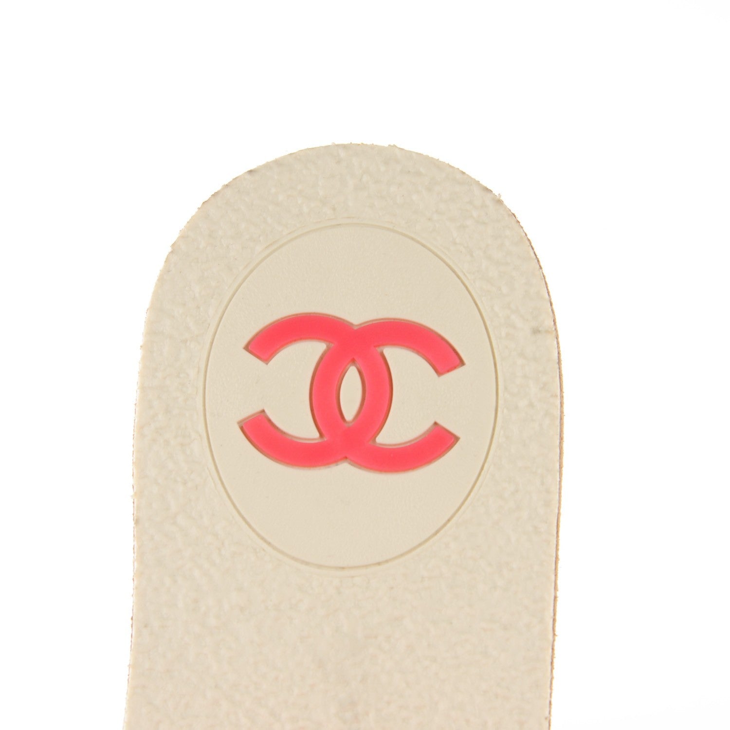 Chanel Rubber CC Thong Sandals 41 Pink 7 of 8