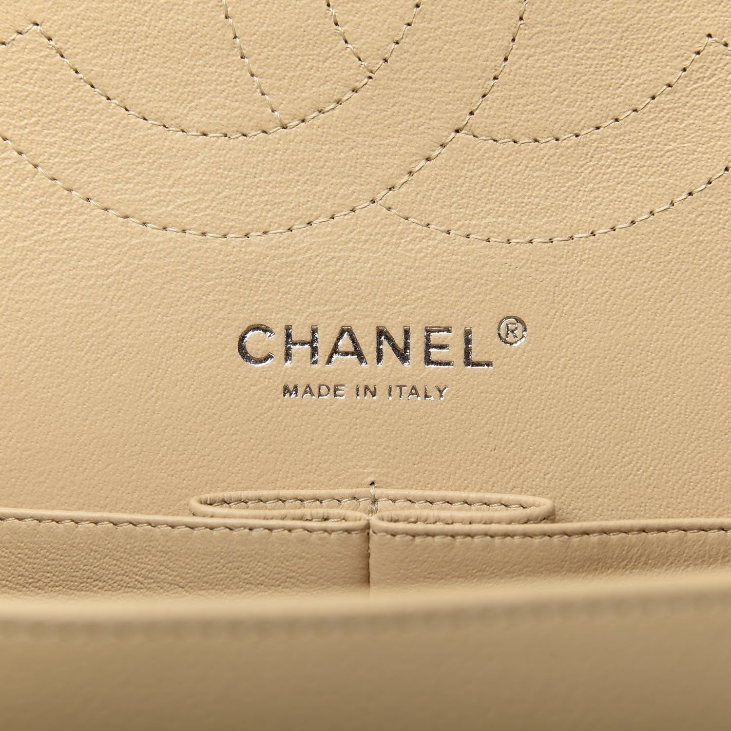 Chanel Caviar Quilted Jumbo Double Flap Beige Clair 7 of 9