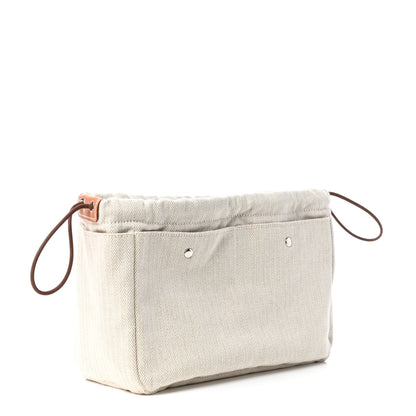 Hermes Canvas Barenia Fourbi 25 MM Pouch Naturel Fauve 2 of 11