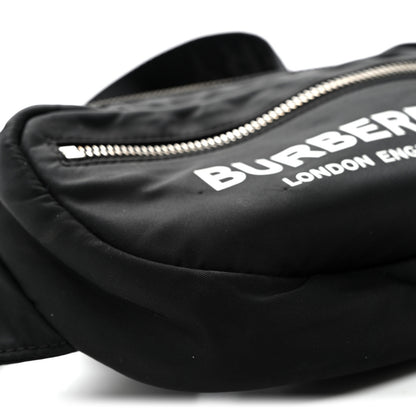 Burberry Econyl Logo Print Small Cannon Bum Bag Black 8 of 9
