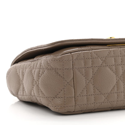 Christian Dior Calfskin Cannage Small Caro Bag Taupe 9 of 11