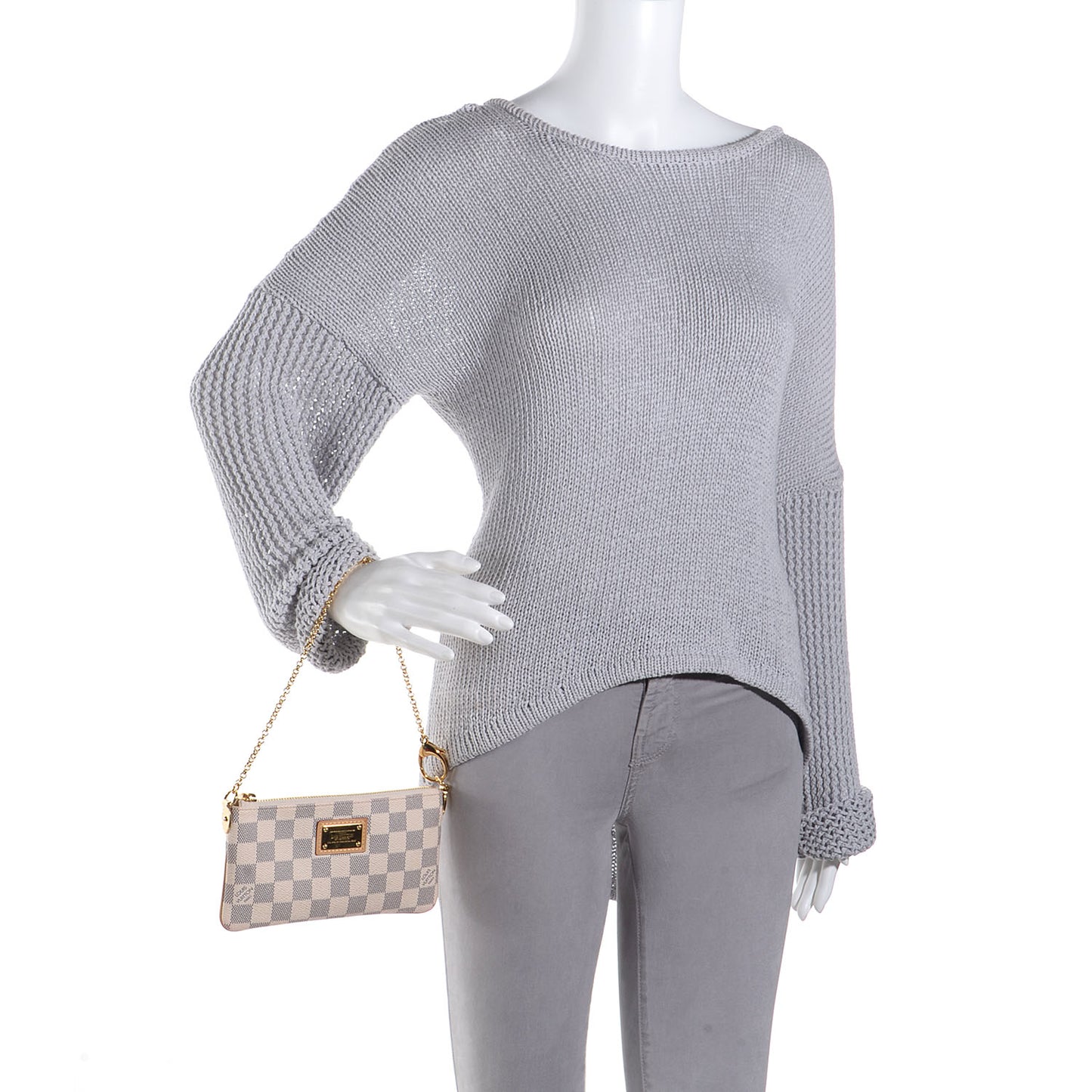 Damier Azur Pochette Milla MM