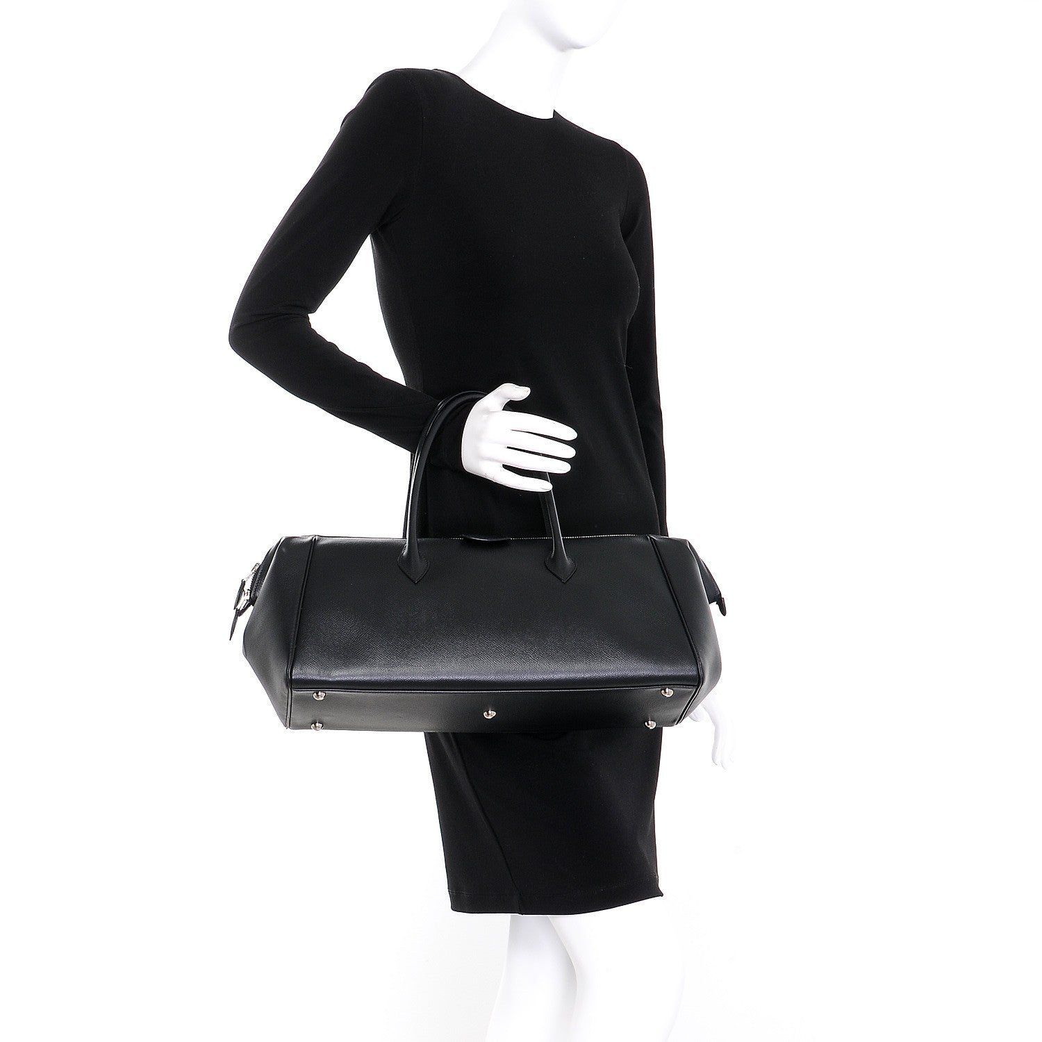 Hermes Epsom Paris Bombay 40 Black 3 of 15