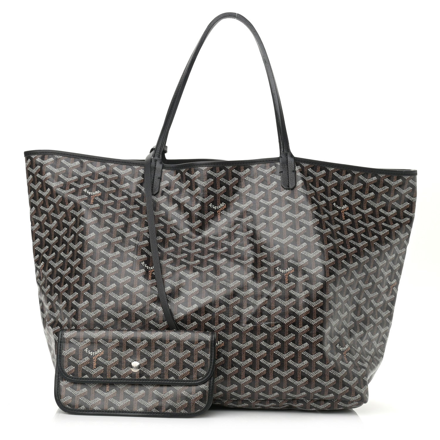 Goyard Goyardine Saint Louis GM Black 1 of 12