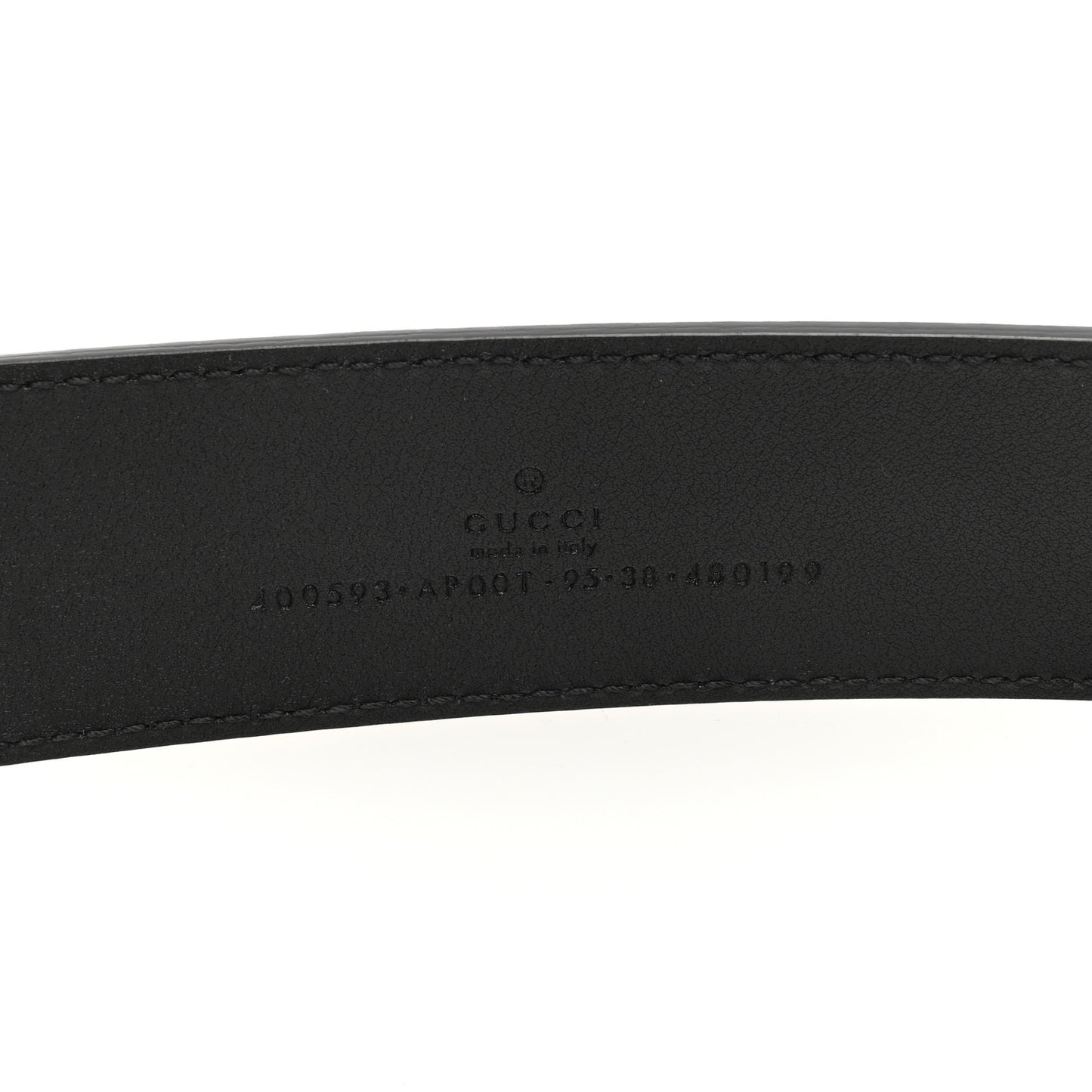 Calfskin Double G 40mm Belt 95 38 Black