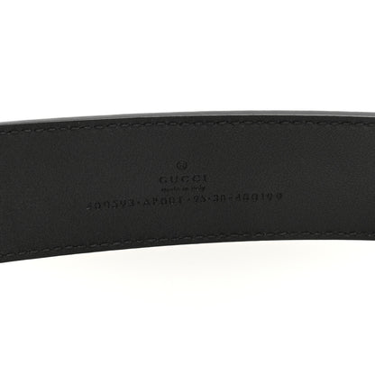 Gucci Calfskin Double G 40mm Belt 95 38 Black 3 of 4