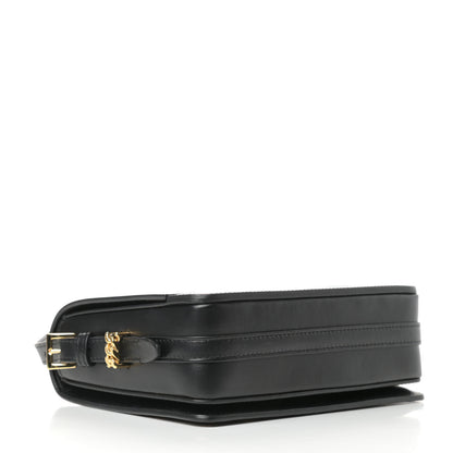 Burberry Calfskin Leopard Small Grace Bag Black 4 of 9